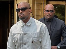 ye the rapper formerly known as kanye west leaves federal court during the trial of sean diddy combs in new york friday june 13 2025 ap photo michael r