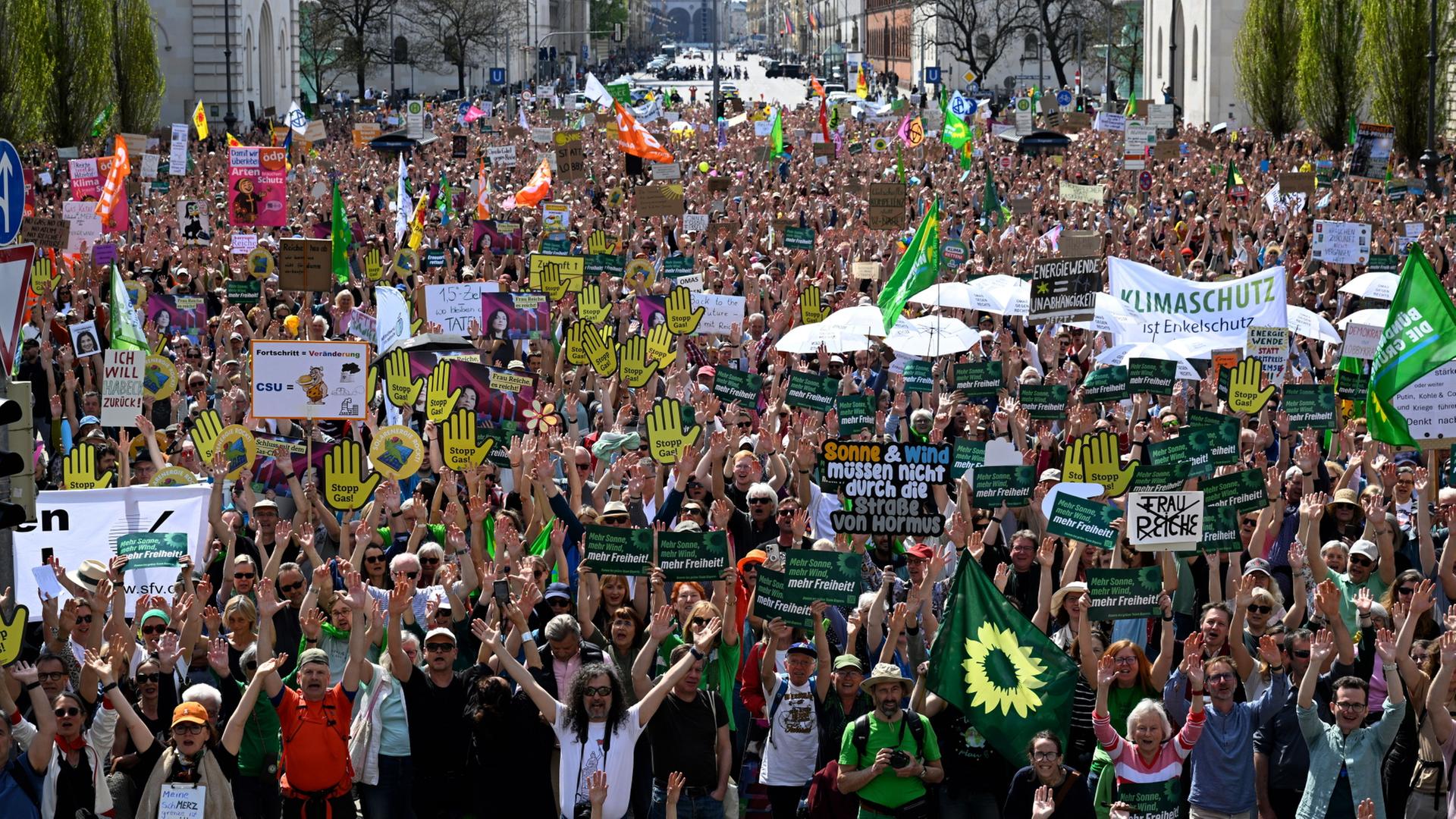 demonstration muenchen energiewende 100