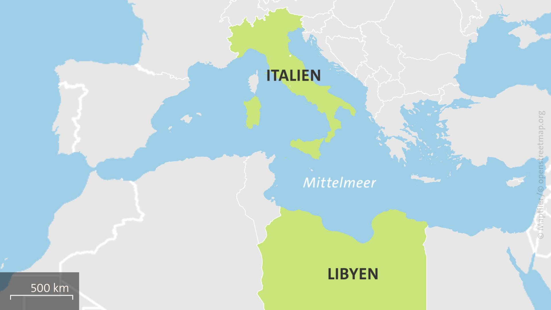 karte italien libyen 100