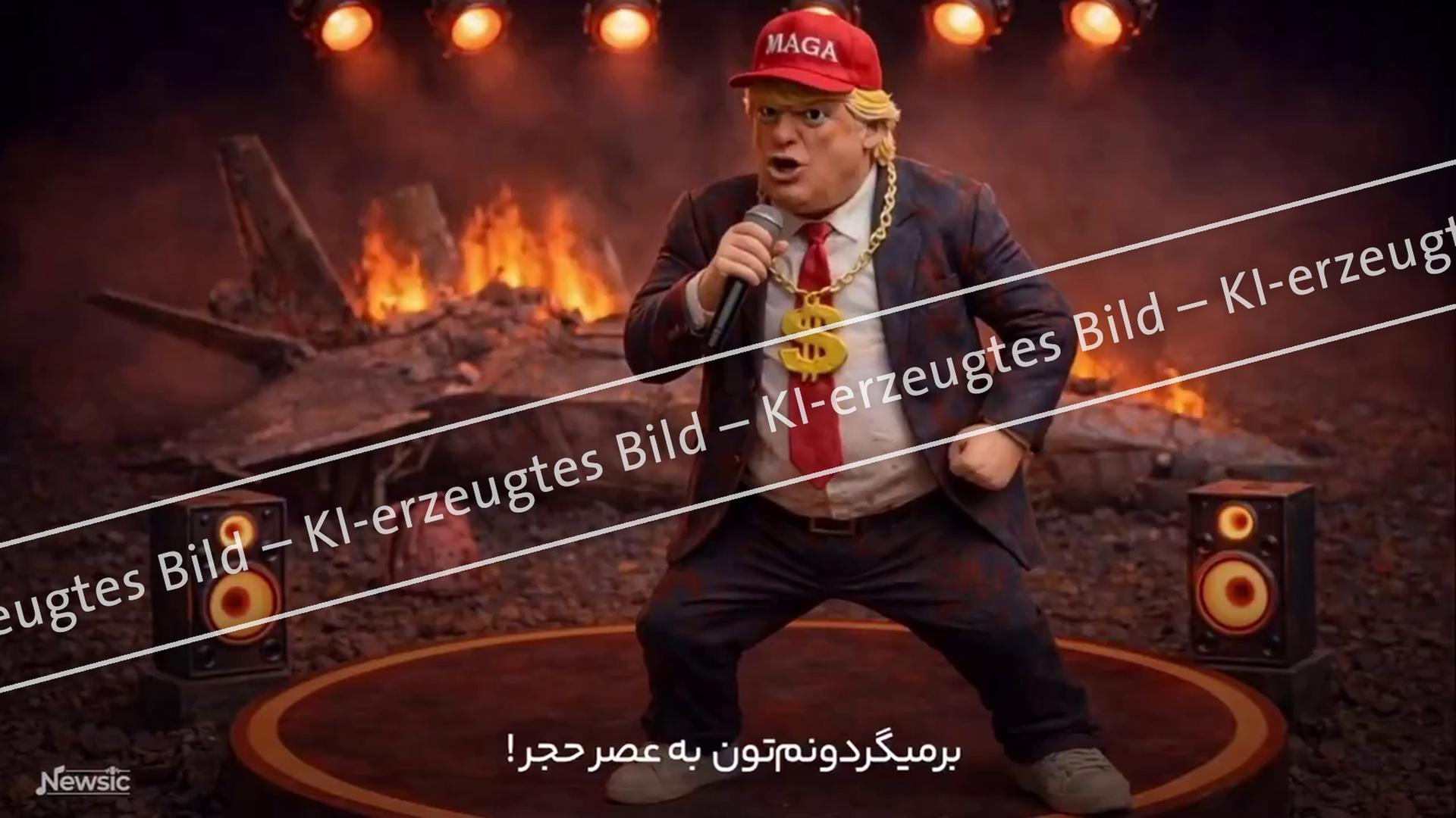 ki generiertes bild trump 100