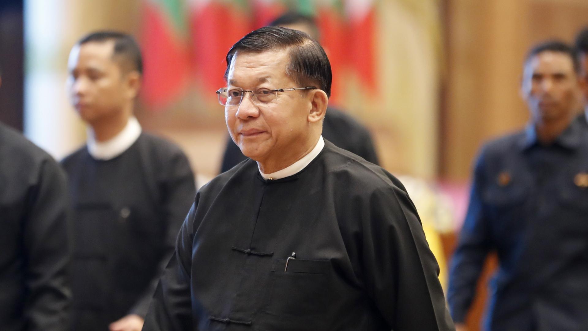 myanmar min aung hlaing 100