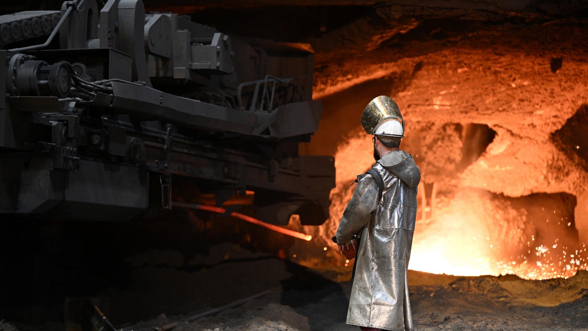 stahlarbeiter thyssenkrupp 100