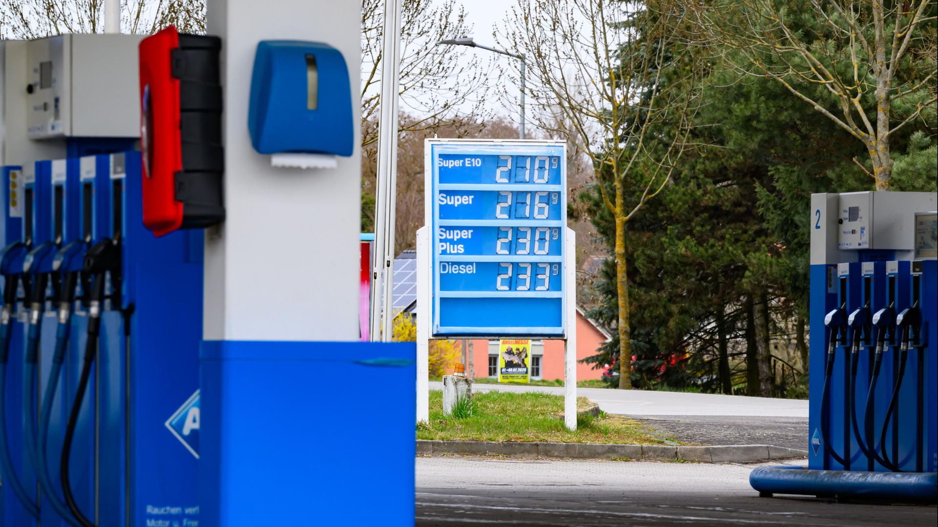 tankstelle preise 118