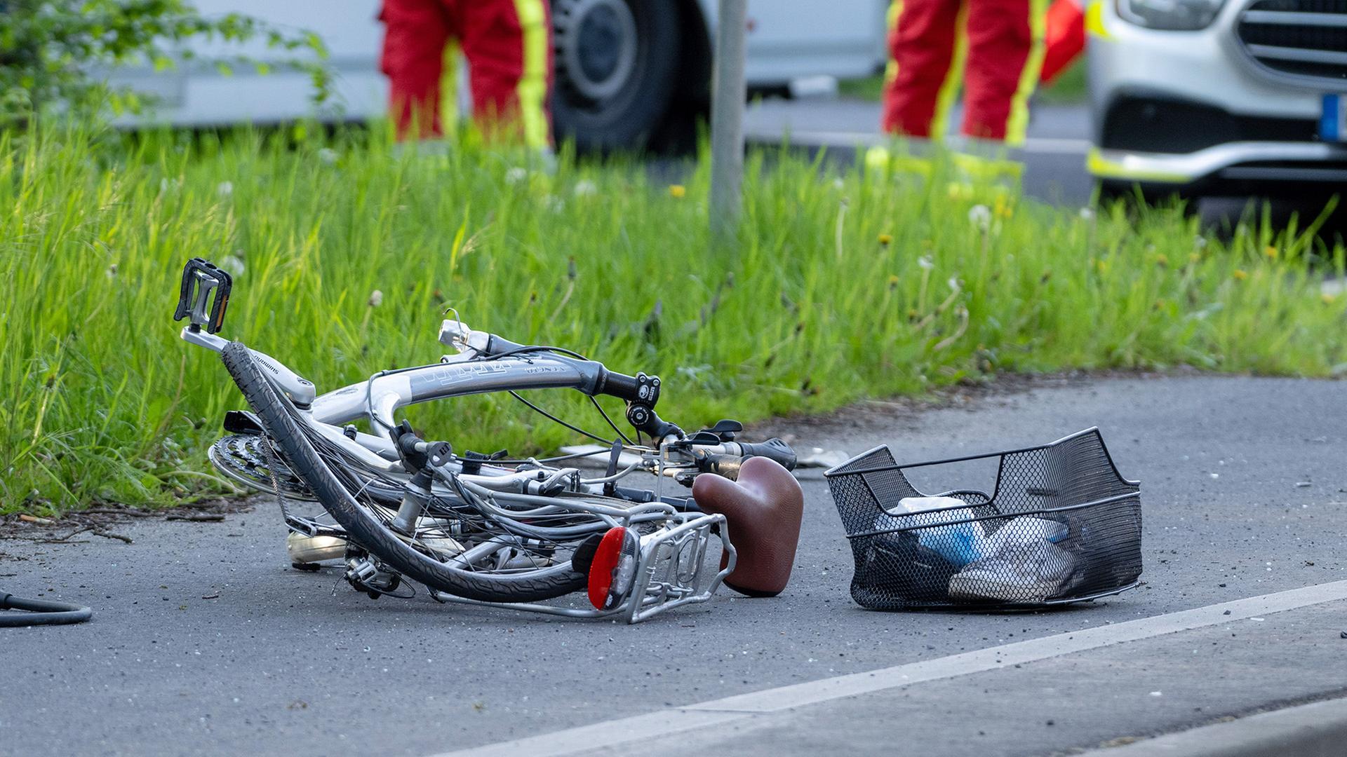unfall fahrrad 112