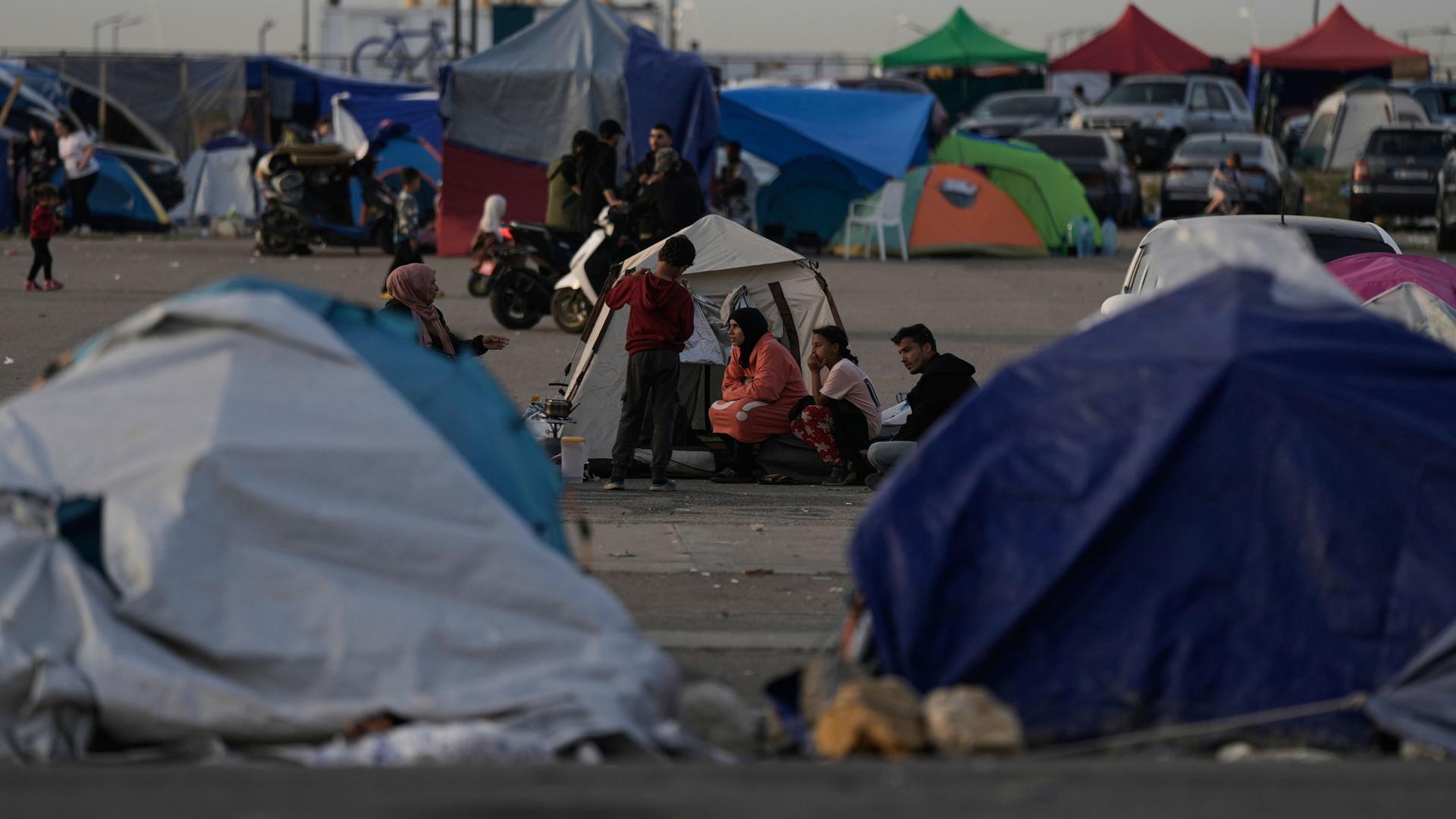 waffenruhe vertrieben beirut 100