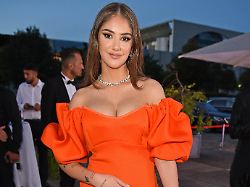 berlin germany september 04 lisa straube attends the herqul german boxing awards gala 2022 at tipi am kanzleramt on september 4 2022 in berlin germany
