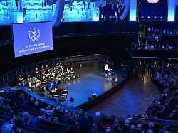 delegierte und gaeste sitzen zu beginn des 130 deutschen aerztetages im hannover congress centrum hcc