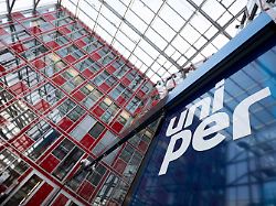 die konzernzentrale der uniper se logo feature symbolfoto randmotiv bilanzpressekonferenz der uniper se in duesseldorf 25 02 2025
