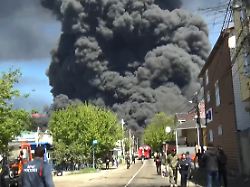 file in this image taken from video released by gov veniamin kondratyev s telegram channel smoke rises after a drone attack on the oil refinery and terminal in tuapse russia wednesday april 29 2026 gov