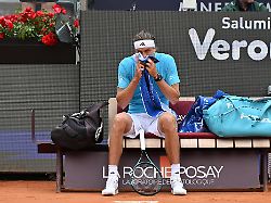foro italico rome italy alexander zverev ger in action during men s singles match at the internazionali bnl d italia at foro italico in rome