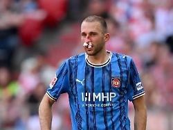 fussball 1 bundesliga saison 2025 2026 32 spieltag fc bayern muenchen 1 fc heidenheim 02 05 2026 jonas foehrenbach 1