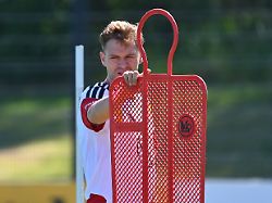 joshua kimmich ger aktion einzelbild angeschnittenes einzelmotiv halbfigur halbe figur deutsche fussball nationalmannschaft wm vorbereitung trainingslager in herzogenaurach am 28 05 2026
