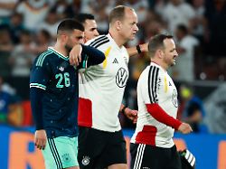 laenderspiel 25 26 deutschland finnland am 31 05 2026 in der mewa arena in mainz deniz undav deutschland 26 muss verletzt ausgewechselt werden
