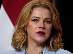 latvian prime minister evika silina attends a news conference during baltic prime ministers meeting in tallinn estonia april 17 2026