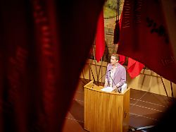mette frederiksen leader of the danish social democrats speaks during a may day event t at the workers museum in copenhagen on friday may 1 2026