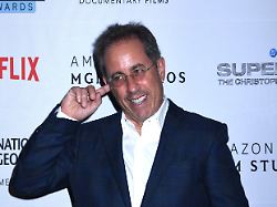 november 10 2024 new york ny united states jerry seinfeld attends the ninth annual critics choice documentary awards at the edison ballroom in new york november 10 2024