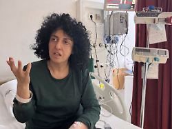 prominent iranian human rights activist narges mohammadi in a hospital in tehran iran on may 10 2026