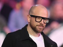 record date not stated 20th december 2025 alexandra palace london england 2025 pdc paddy power world darts championship day ten mark webster with sky sports publicationxnotxinxuk katiexchan