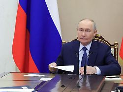 russian president vladimir putin right holds a meeting on economic issues at the kremlin in moscow russia friday may 15 2026