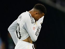 soccer football laliga real betis v real madrid estadio de la cartuja seville spain april 24 2026 real madrid s kylian mbappe reacts reuters marcelo del pozo tpx images of the day