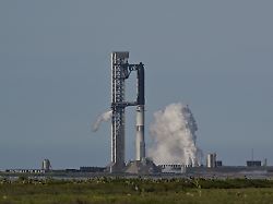 the spacex starship spacecraft sits atop the super heavy booster ahead of the 12th test flight of the starship spacecraft in starbase texas u s may 21 2026