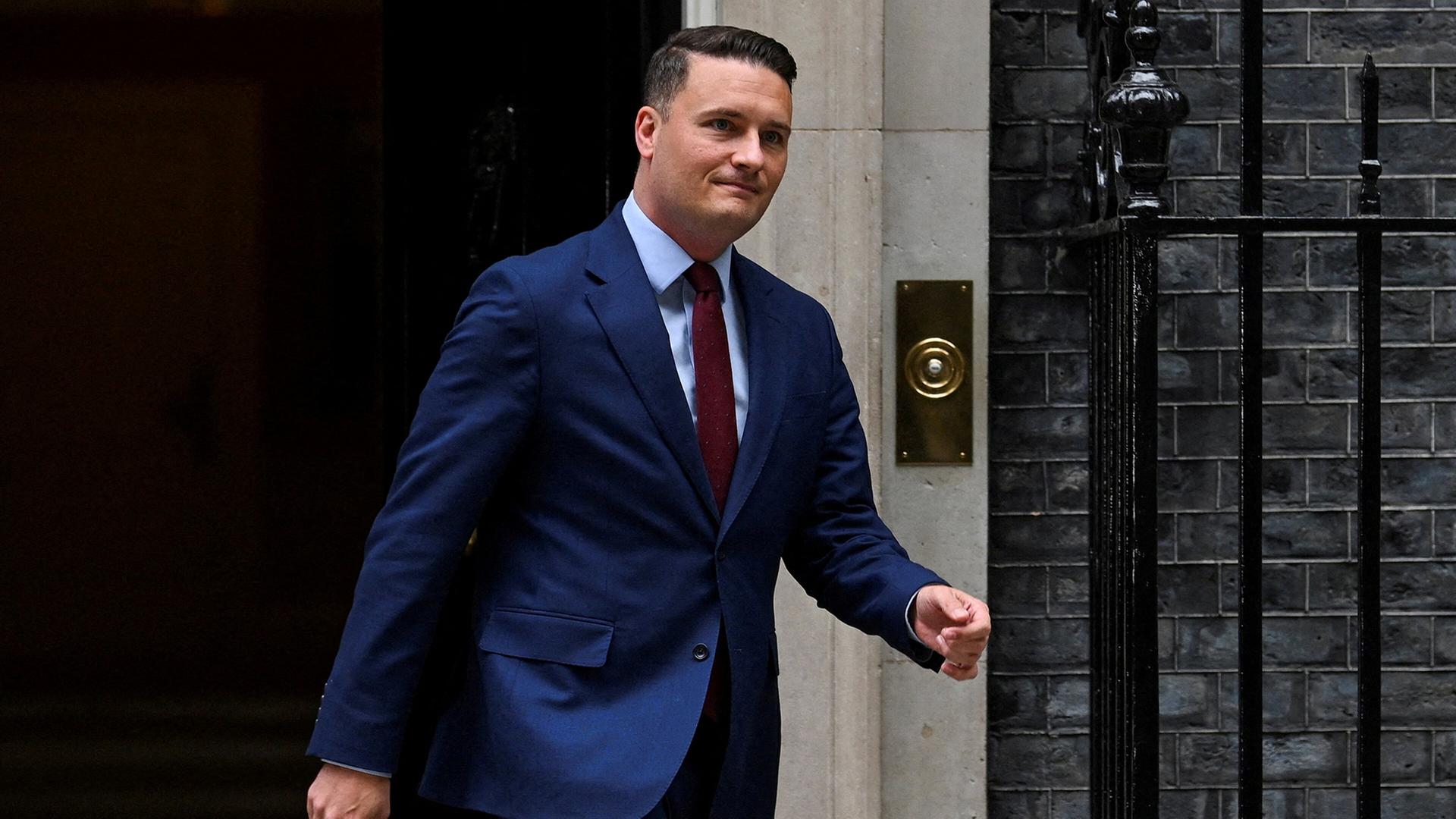gb gesundheitsminister wes streeting 100