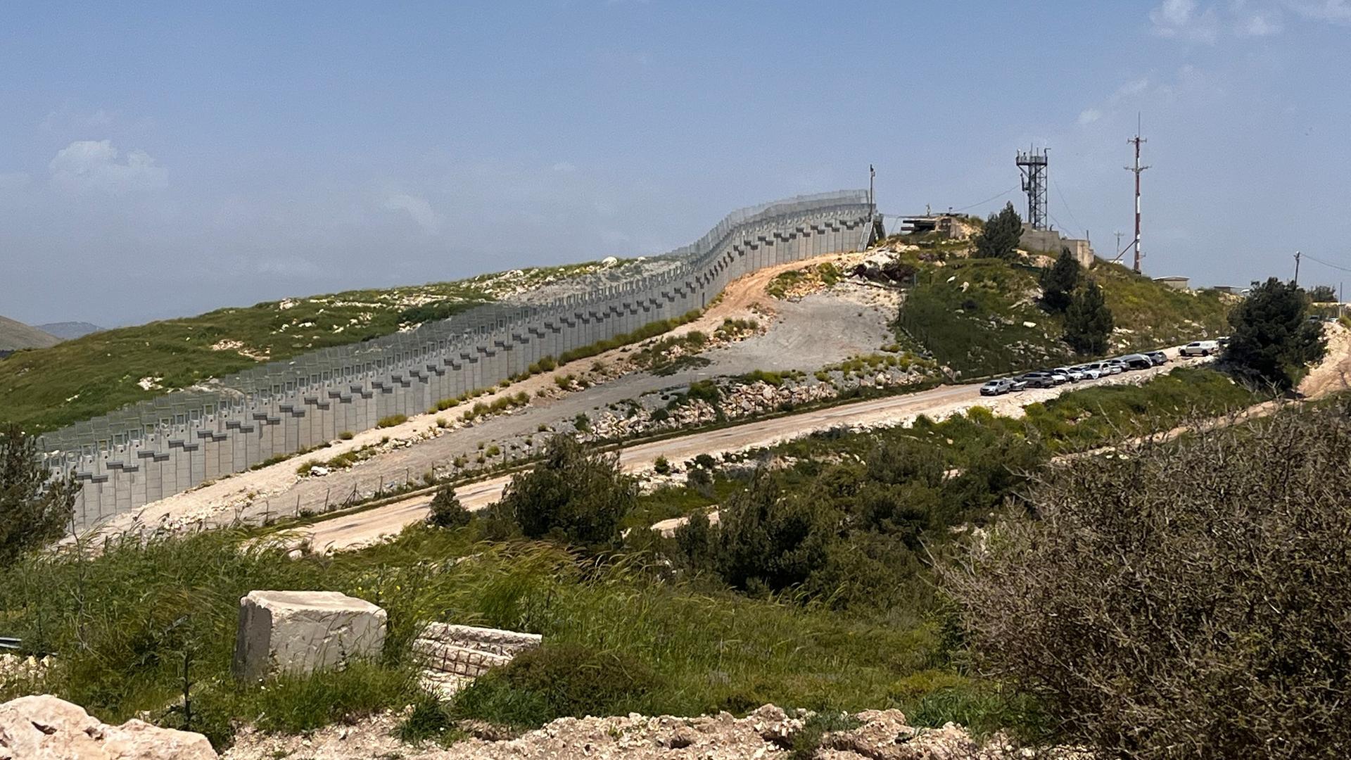 grenzzaun israel libanon 100