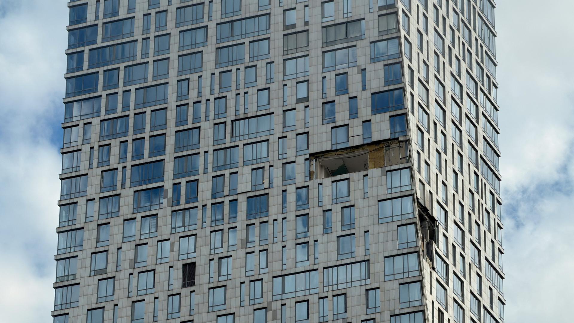 hochhaus moskau 100