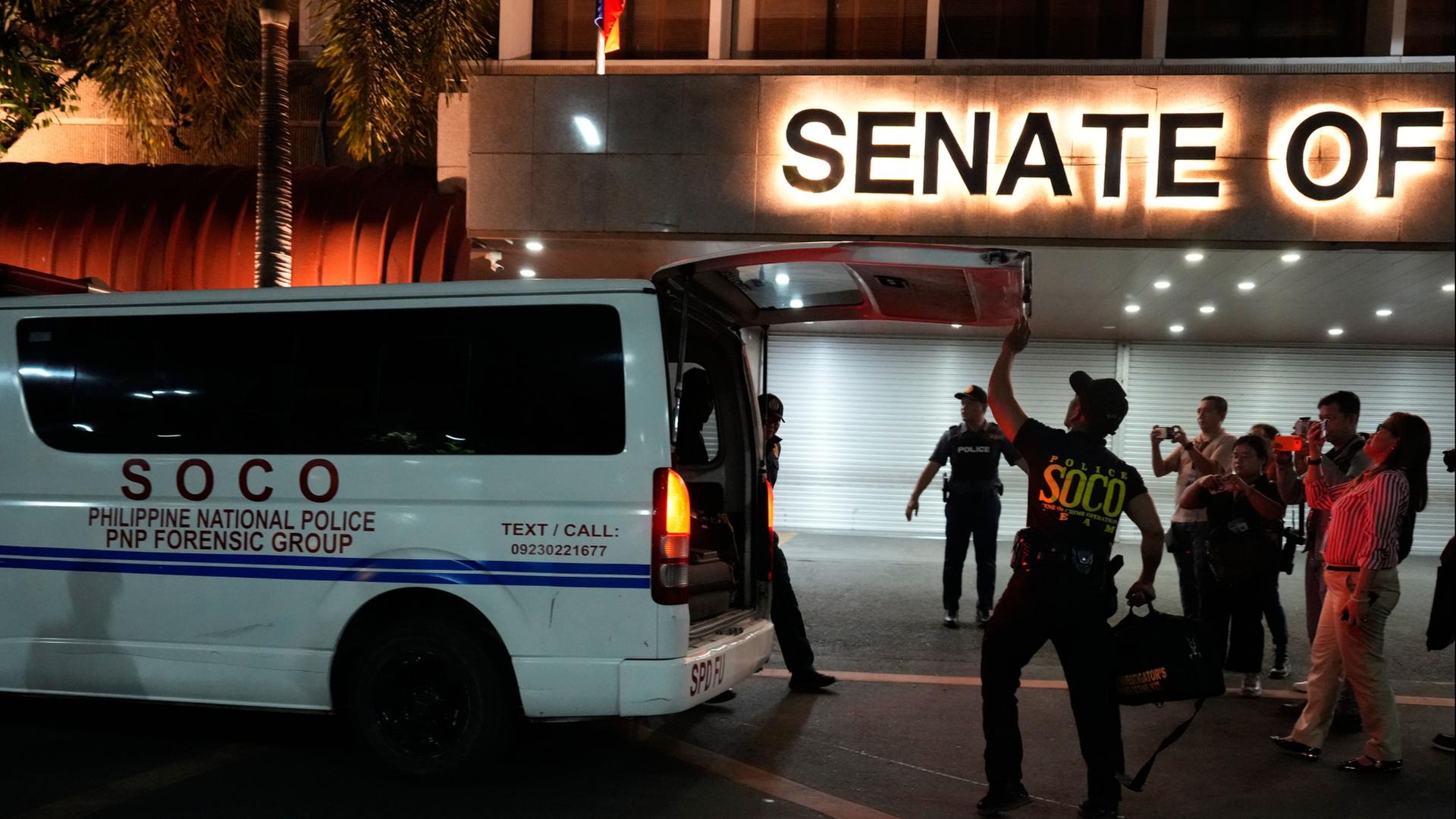 philippinen senat polizei 100