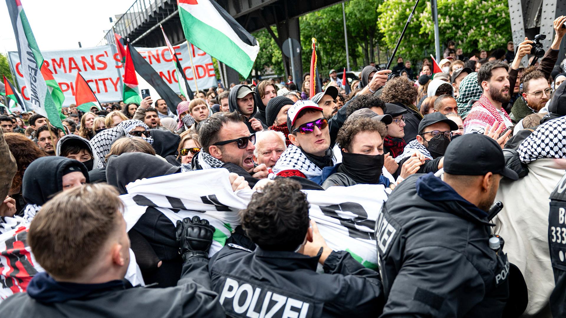rbb polizei demo nakba 102