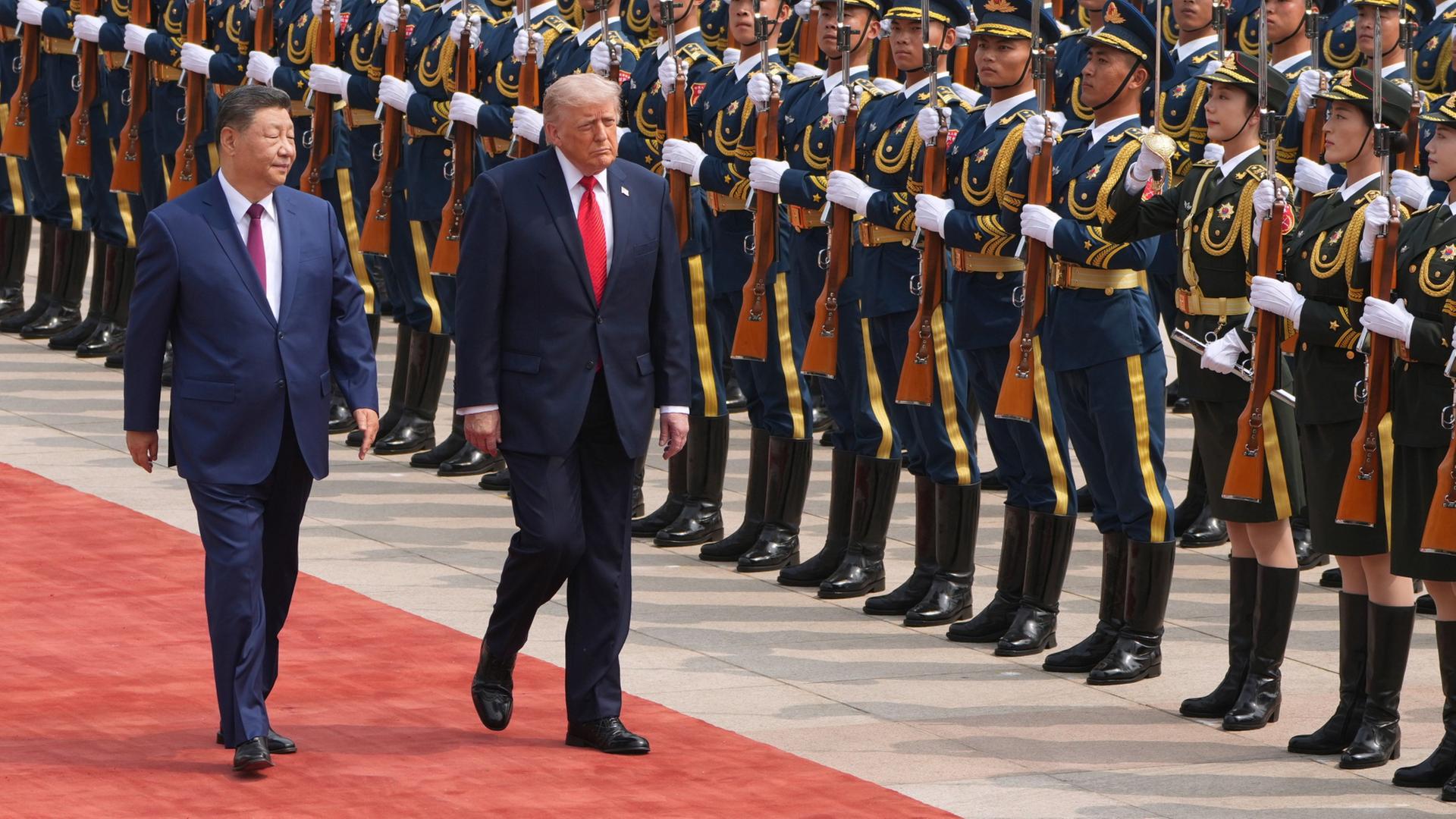 trump xi bejiing 100