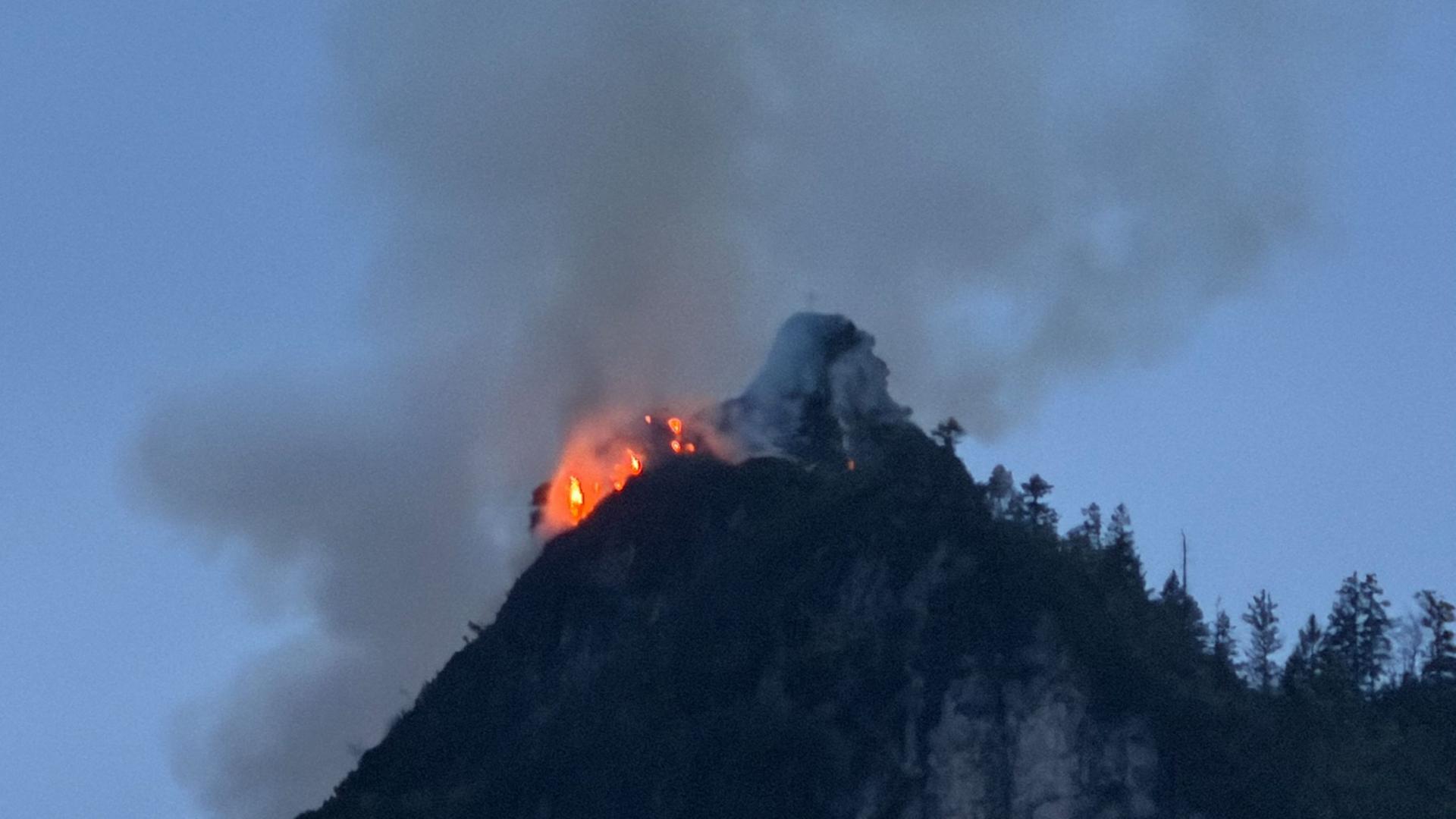 waldbrand chiemgau 100