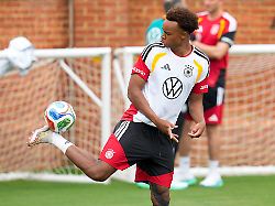 assan ouedraogo deutschland 25 nimmt am training usa deutsche fussballnationalmannschaft training winston salem 10 06 2026 usa deutsche fussballnationalmannschaft training winston salem 10 06