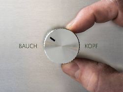 bauch oder kopf drehknopf stereoanlage copyright xzoonar