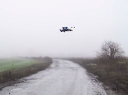 december 6 2025 vovchansk direction kharkiv region ukraine a demonstrative fpv drone flight at an unspecified location in kharkiv oblast image taken in late november 2025