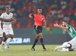 football 2023 africa cup of nations finals mauritania v algeria peace stadium bouake cote divoire