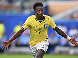 gc miami stati uniti 25 06 2026 mondiali di calcio 2026 scozia brasile foto giacomo cosua image nella foto esultanza gol vinicius junior publicationxnotxinxita