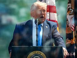 president donald trump delivers the commencement address during the united states coast guard academy s graduation ceremony in new london connecticut on wednesday may 20 2026