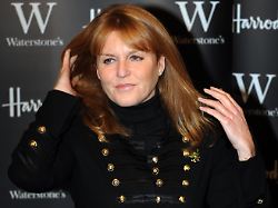 sarah ferguson the duchess of york at a book signing for her children s book tea for ruby at waterstone s harrods london saturday december 6 2008
