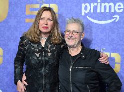 schauspieler martin semmelrogge und ehefrau regine semmelrogge ehemals prause kommt zur premiere der dritten staffel der reality show the 50 sie startet am 9 maerz 2026 exklusiv bei prime video