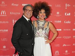 spa award 2026 mustafa guendogdu mousse t khadra sufi auf dem roten teppich bei der spa awards gala im kurhaus baden baden am 21 03 2026
