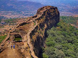 spur vinchukata lohagad fort malavali near pune india