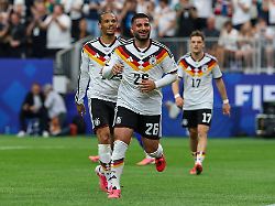 torjubel von leroy sane 19 deutschland deniz undav 26 deutschland zum 6 1 deutschland vs curacao fussball weltmeisterschaft 2026 gruppenphase 14 06 1