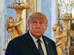 u s president donald trump receives a tour of chateau de versailles from president of france emmanuel macron ahead of a dinner france june 17 2026