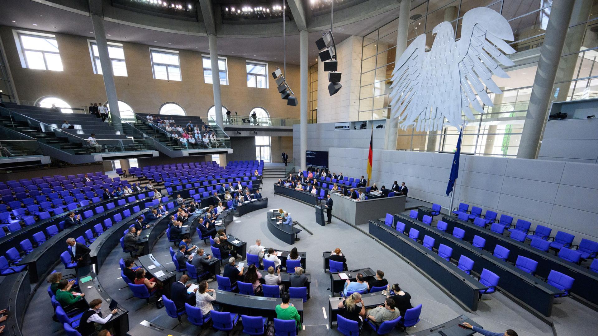bundestag plenarsitzung 106