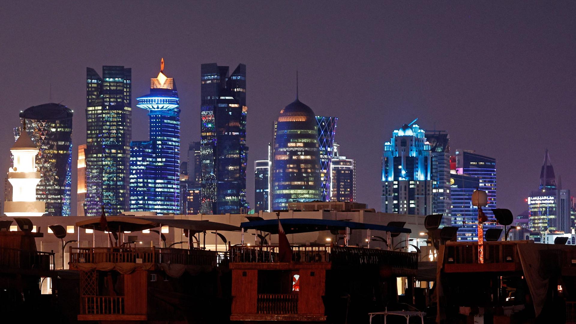 doha skyline 108