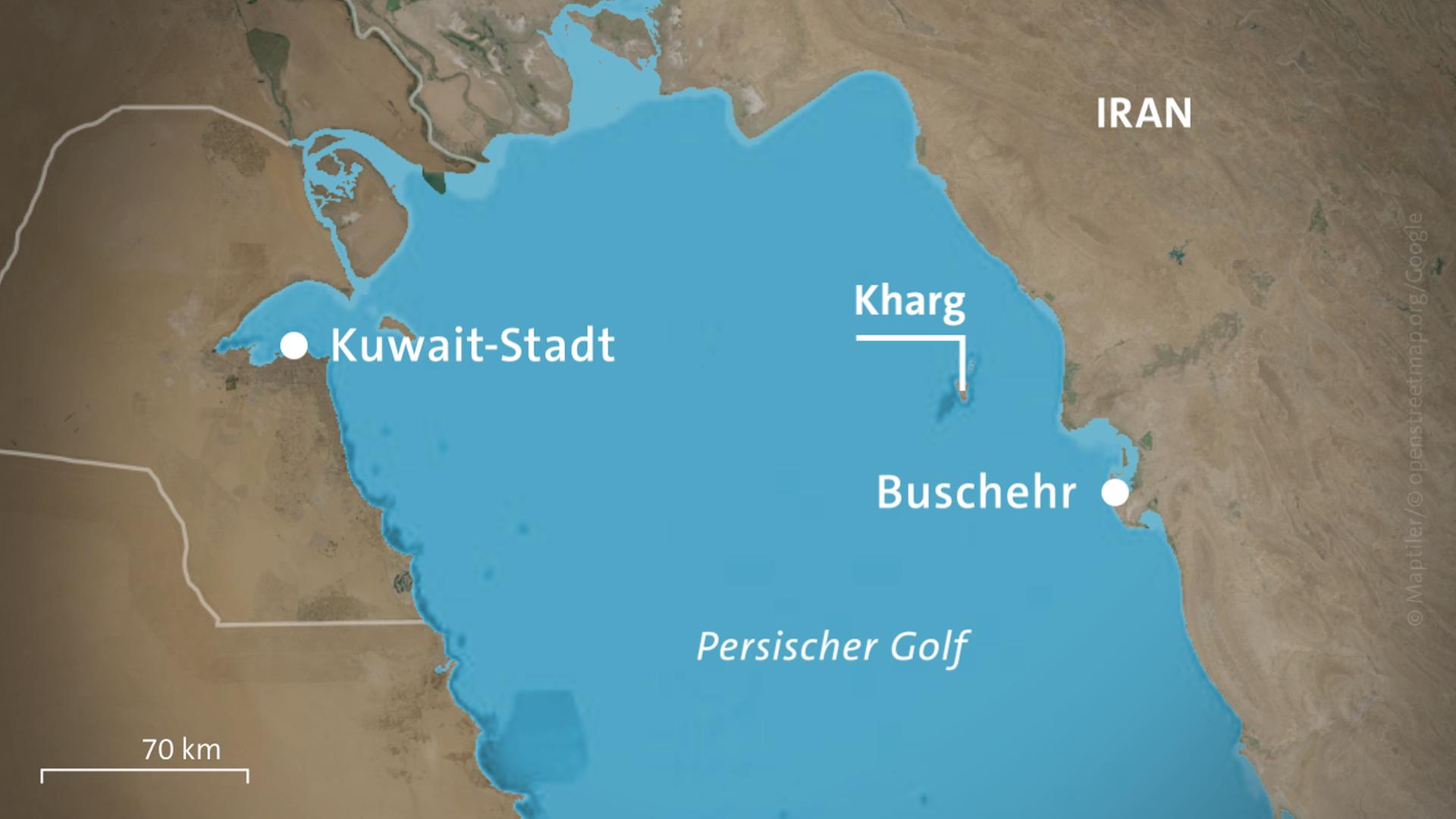 karte kharg iran 100