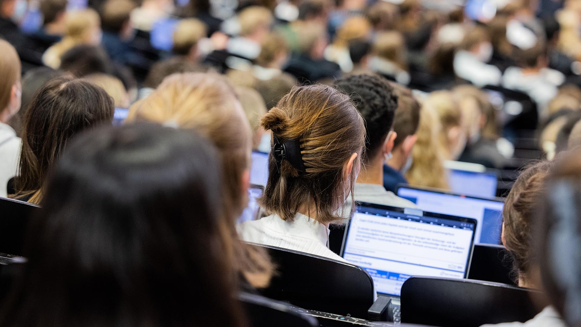 studenten hoersaal 114