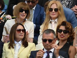 13 jul 2026 london england uk wimbledon championships day fourteen photo shows anna wintour and nicole kidman credit image a roland hoskins daily mail dmg media licensing