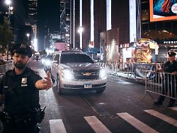 a vehicle believed to be carrying taylor swift departs madison square garden as preparations continue for her wedding with nfl player travis kelce on friday july 3 2026 in new york